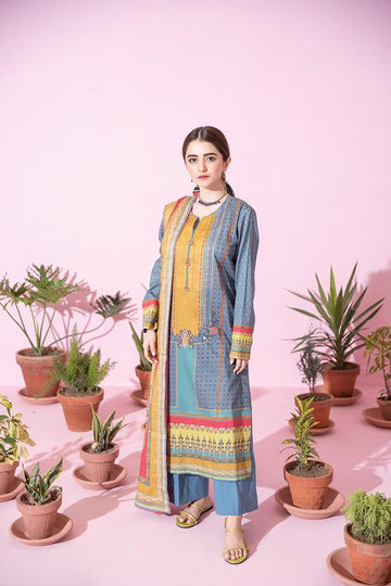 Evening Blue Rang Rasiya Spring Fling Print Series 2021